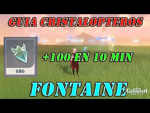 GUIA Cristalopteros +100 EN 10 MINUTOS - Genshin Impact