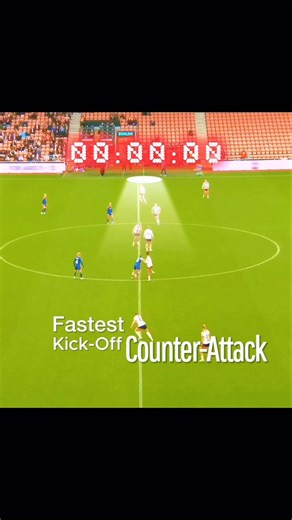 Fastest Kick-Off Counter-Attack.