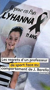A P.E. teacher's sense of guilt over Jérôme Barella's behavior