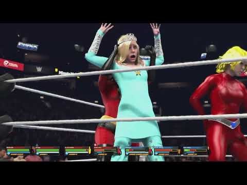 Violet Parr Vs Elastigirl WWE 2K26 The Incredibles Bloodline Match