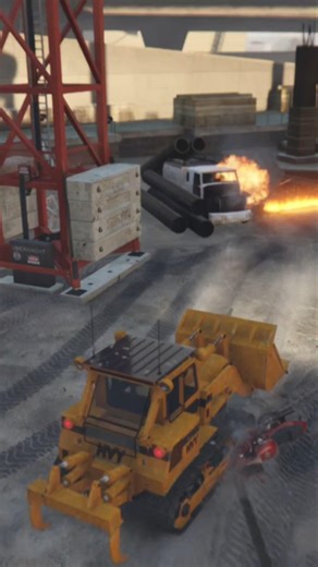 “When life traps you between steel and mistakes… Michael De Santa becomes the way out.” 💥🚧#gaming#1k