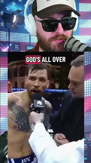 This Fighter THANKS Jesus?!