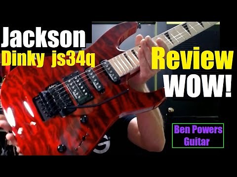 Jackson Dinky js34q Review - $360 of WOW!!