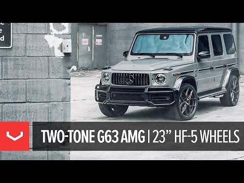 Two-Tone Mercedes G63 AMG | 23" Vossen HF-5 Wheels