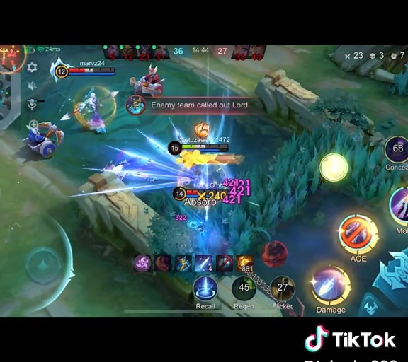 Layla vs No Skin Gusion: Epic Mobile Legends Showdown