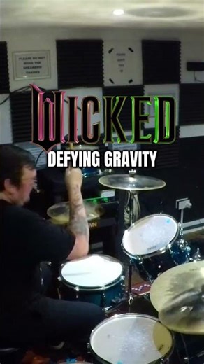 Everyone deserves a chance to fly #drums #wicked #drumcover #drummer