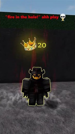 "fire in the hole!" ahh play 💀