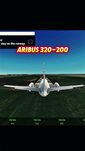 AIRBUS 320-200 lending #rfs #flightsimulator #lending
