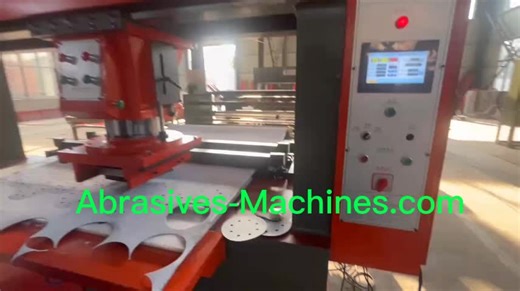 iSharp Abrasive disc punching machine Used to punch the velcro roll into velsro disc with different size Supported steel frame for 5/10 jumbo velcro roll Punching Speed:3-5 seconds per punch More details: www.Abrasives-machines.com Or whatsapp: ( 86 15638282783) Email:iSharp628@iSharp-Tools.com #velcrodisc #punchingmachine #punching #machine #Abrasive #abrasivemachine