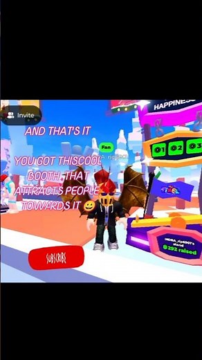 HOW TO GET THIS COOL BOOTH IN PLS DONATE 🤠#roblox#plsdonate#robux#booth#pixel#shorts