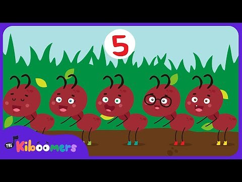 The Ants Go Marching - The Kiboomers Preschool Songs & Nursery Rhymes for Counting