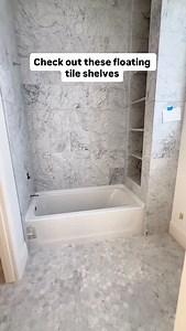 Want built-in storage that matches your shower? 🛁 Tile shelves are made by cutting and piecing tile together—strong, sleek, and custom to your space. 🙌 👉 Looking to get more insight like this on your project? Comment “BUILD KIT” to grab our Starter Kit or jump straight into our Owner Build Community plan with 24/7 chat access, access to building tools and so much more! Comment “HELP” to start working together today 🏡 | Freestone Built