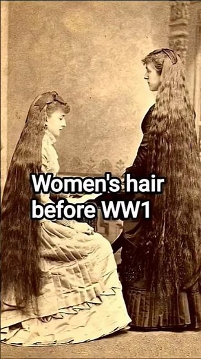 Drastic change occurred Women's hair before & after WW1 #art #history #arthistory #viral #arthistory