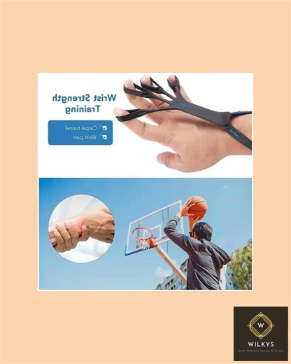 Silicone Hand Grip Strengthener – Flexible Finger Exerciser for All Ages