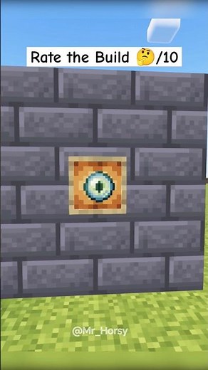 Minecraft EYE Scanner Door 🧿⚒️ #shorts