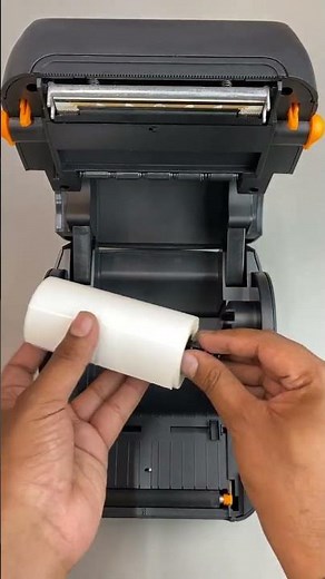 How to add 2 Inch 2 - ups Label Roll?