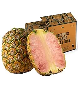 Melissa’s Produce Pinkglow® Pineapple – Fresh, Naturally Pink Pineapple with Sweet Tropical Flavor – Packed with Lycopene & Vitamin C – Grown in Costa Rica, Hand Selected