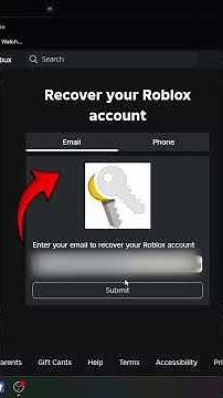 How to FIX your ROBLOX PASSWORD
