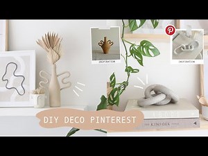 ✨DIY DECO MAISON - Inspiration Pinterest (Fimo, récup, peinture texturée) Tendance 2021✨ idoitmyself