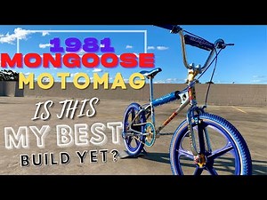 1981 Mongoose Motomag Old School BMX Bike Restoration