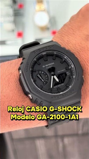 Master time with style and durability 🎁⌚CASIO G-SHOCK Watch Model GA-2100-1A1 #watches #gshock