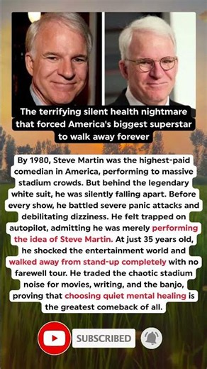 The Terrifying Backstage Nightmare That Forced Steve Martin To Quit Comedy Forever