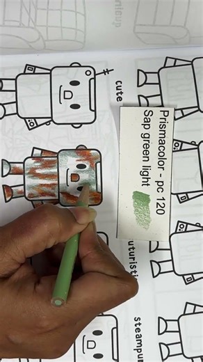 How to color rusty surfaces | Creative block coloring book | Jo Cocoa