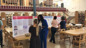 DNP poster presentations underway in the JW Martin Libray til 5 pm. Open to the public. Northwestern Oklahoma State University Division of Nursing | Northwestern Oklahoma State University