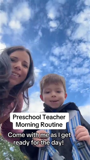 30 minutes before my preschoolers arrive, here’s my quick morning routine: lay out every name tag (with a little help from my son), straighten the library shelves, refresh letter stampers and tidy the Play-Doh station, swap in today’s High-Five review cards for colors and shapes, pop the day’s Blue Day slide on the Smart Board, then dash next door to borrow the book we’ll read first. Classroom reset—ready for the kids! | Preschool Vibes