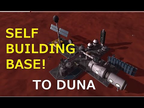 KSP - Self Assembling Base MCV - Infernal Robotics Mod