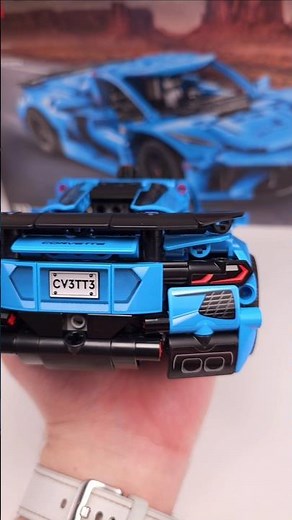 LEGO Technic Chevrolet Corvette Stingray Blue (42217)[732 pcs] #shorts @TopBrickBuilderLite