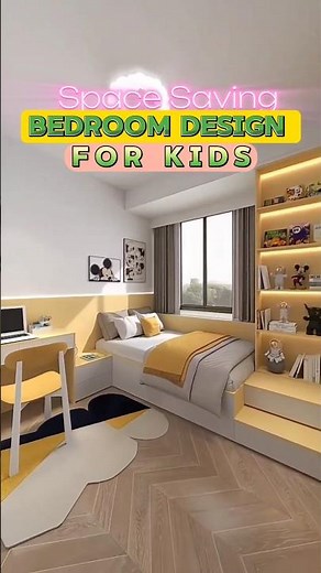 KIDS Will LOVE These Amazing Small Bedroom Designs! #roomvisualizer #internaldesign #creativehome