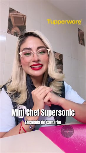 TUPPERTIPS 12 | MINI CHEF TUPPERWARE 😍 ¡Ensalada de camarones estilo veracruzano! #tupperware #distribuidoracompromiso #tupperwaremexico #ventas #giovanamarcela