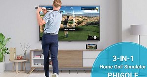 PhiGolf lets you bring golf with you anywhere, any time