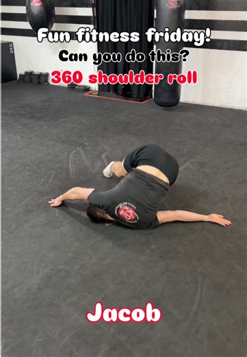Fitness challenge: can you do the 360 shoulder roll?