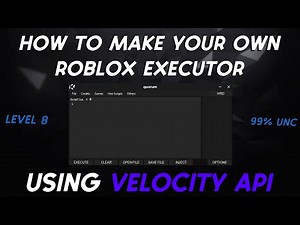 How To Make Your Own Roblox Executor Using Velocity API | Quorum API | 98% UNC & Level 8 | Working