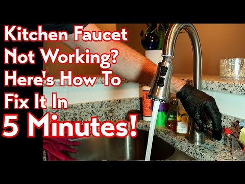 How to Fix Your Kitchen Faucet In 5 Minutes