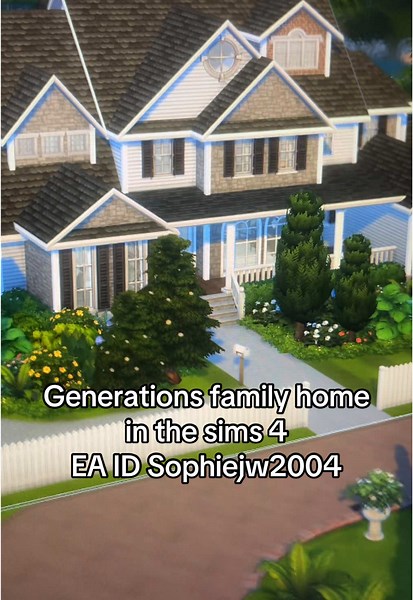Generations Family Home in The Sims 4 by Sophiejw2004