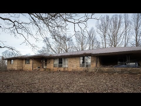 Abandoned House With Everything Left Inside