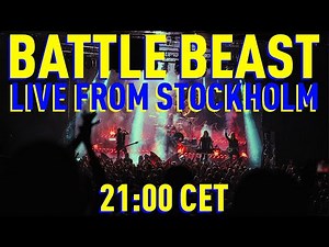 Battle Beast live from Stockholm