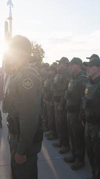 Rare look inside US Border Patrol