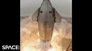 Slow Motion Footage Of SpaceX Starship Launching 'Shockwaves'
