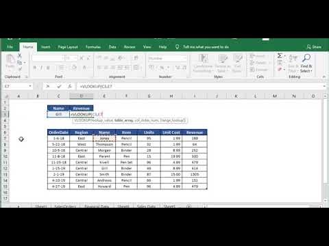 Vlookup for Beginners