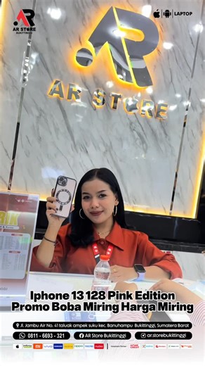 AR STORE Bukittinggi on Instagram: "SOLD AGAIN🩷 IPHONE 13 128 PINK EDITION😛💕 Selagi harga murah, kasih gasspoll ya bebscu 🤤🤤🤤 Jangan salah tempat ya bebscu, android iphone & laptop termurah ada disini sikat harga paten 🤩🤩🤩, udah bisa otw ya Bebscu 🔥🔥🔥 FOLLOW IG @ar.storebukittinggi dari sekarang 🔥🔥🔥 Mau harga murah keterlaluan ? Iphone , android, laptop Pasti hemat, pasti diskon, pasti murah.. Pastikan kamu belanja dengan harga termurah.. nego harga sampai deal 💕💕 Terimakasih du