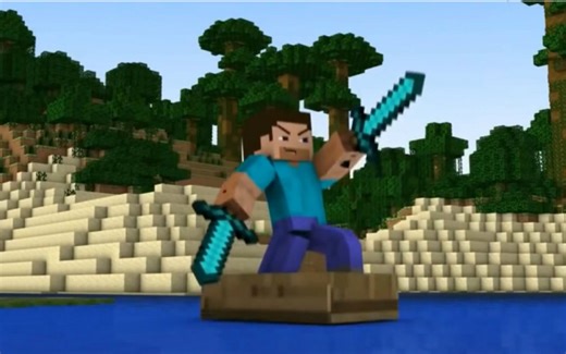我的世界 MineCraft 歌曲《Diamond Sword》