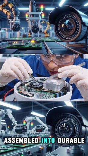 CCTV Camera Manufacturing Factory Process | How Security Cameras Are Made Inside Industry