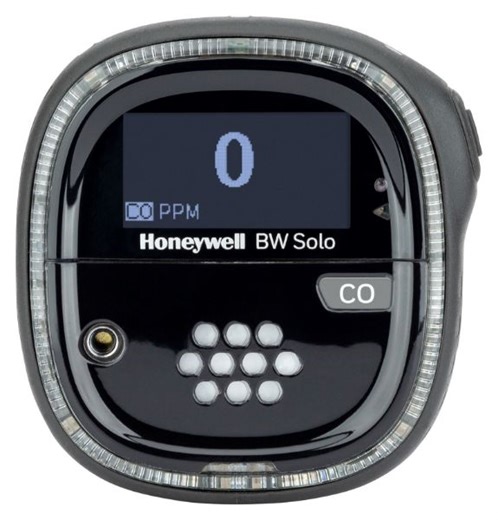 Honeywell BWS1-ML-B Wireless Carbon Monoxide (CO) Single Gas Detector (Black) Solo