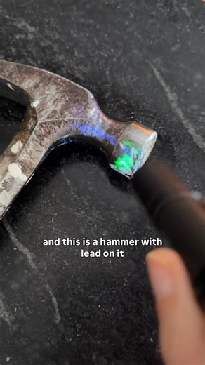 The Lead Lady on Instagram: "Take home lead from construction, plumbing, or electrical professions can be a huge source of lead exposure for children, as well as household tools in older homes. Know where the lead is, and keep your kids away from it. #parenting #baby #toddler #newparents #bluecollar"