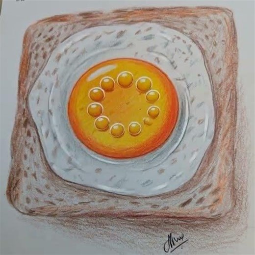 colour pencil drawing with AI animation