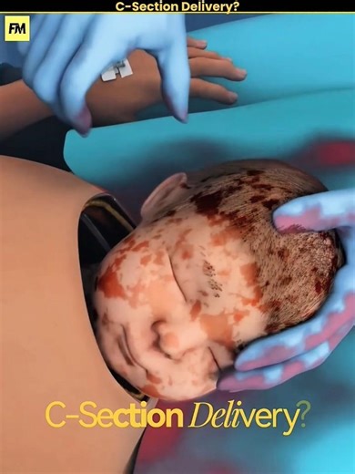 Kaise Hoti Hai C-Section Delivery? 👶 #shorts